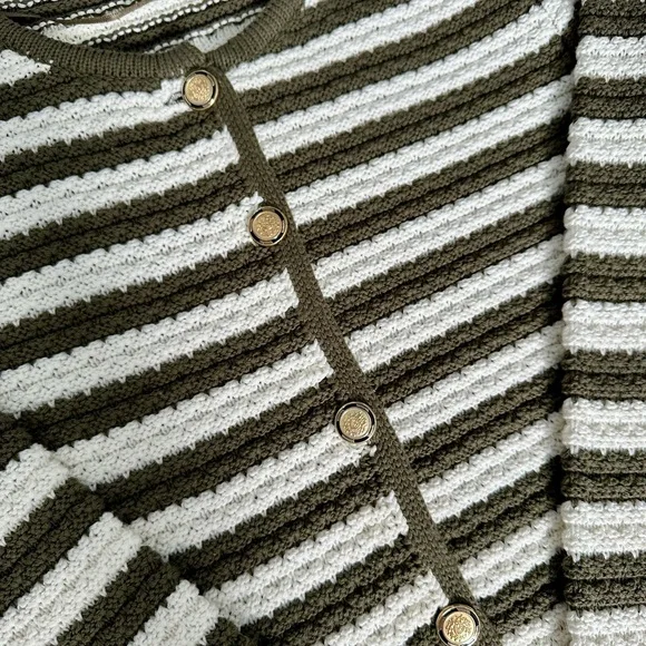 Striped Cardigan Mango - Picture 2 of 4